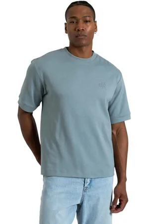Calvin Klein Pánské modré tričko