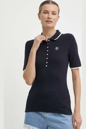 Tommy Hilfiger Dámské tmavěmodré polo tričko