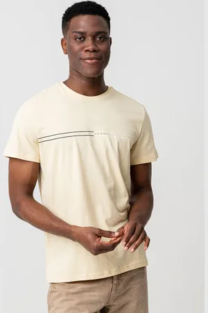 Tommy Hilfiger Pánské žluté tričko