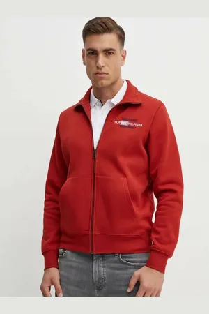 Tommy Hilfiger Pánská cihlová mikina