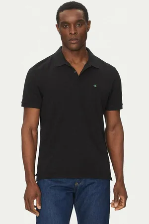Calvin Klein Pánské černé polo tričko