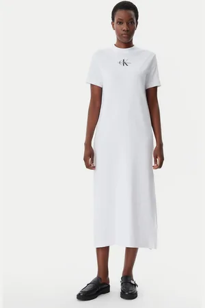 Calvin Klein Dámské bílé šaty