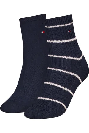 Tommy Hilfiger Dámské tmavě modré ponožky 2pack