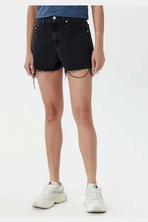 Tommy Hilfiger Dámské černé džínové šortky