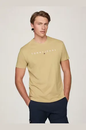 Tommy Hilfiger Pánské béžové tričko