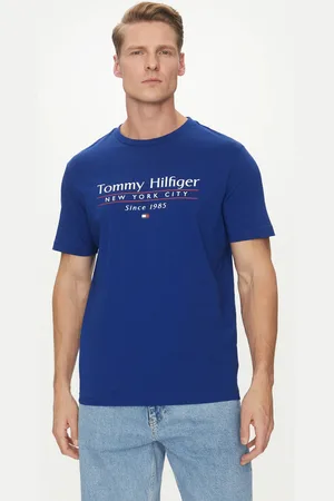 Tommy Hilfiger Pánské modré tričko
