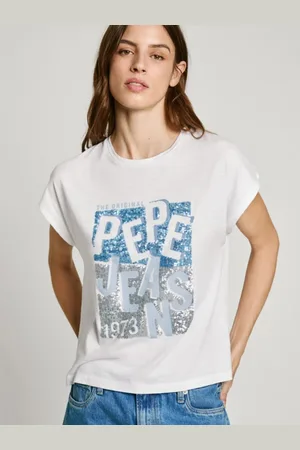Pepe Jeans Dámské bílé tričko