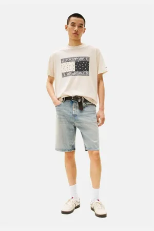 Tommy Hilfiger Pánské béžové tričko