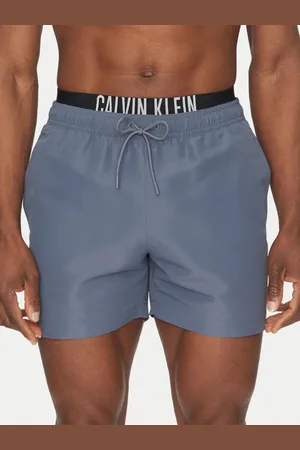 Calvin Klein Pánské šedé plavky