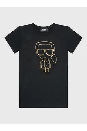 Karl Lagerfeld Dívky S límečkem - T-Shirt