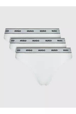 HUGO BOSS Sada 3 kusů string kalhotek