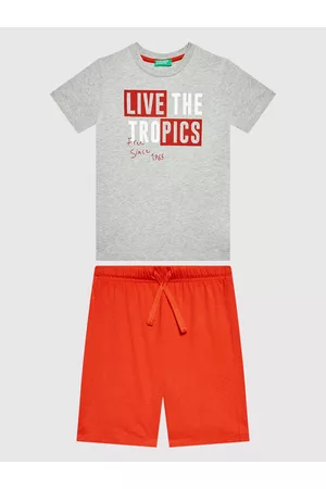 Benetton Sada T-shirt a šortky