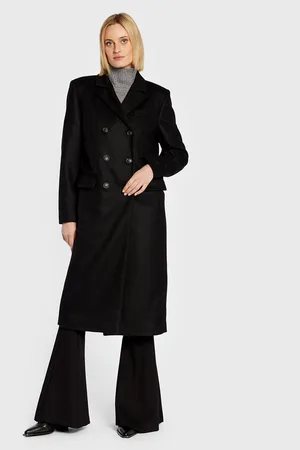 Trussardi Vlněný kabát