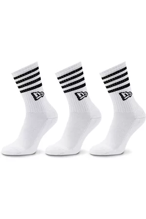 New Era Sada 3 párů vysokých ponožek unisex