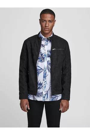 JACK & JONES Bunda z imitace kůže