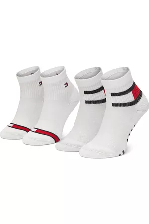 Tommy Hilfiger Sada 2 párů dětských vysokých ponožek