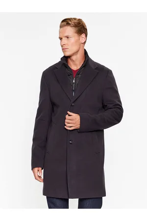 HUGO BOSS Vlněný kabát