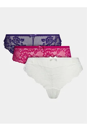 Hunkemöller Sada 3 kusů string kalhotek
