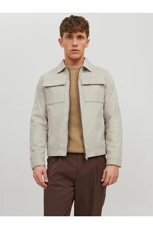 JACK & JONES Bunda z imitace kůže