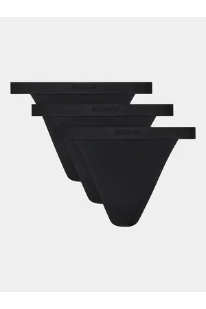 HUGO BOSS Sada 3 kusů string kalhotek