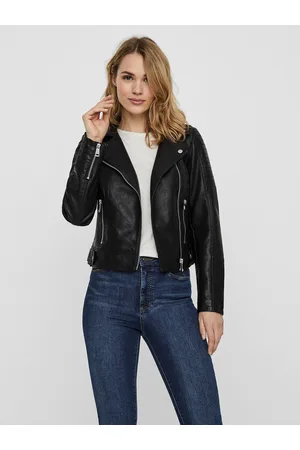 VERO MODA Bunda z imitace kůže