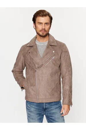 JACK & JONES Bunda z imitace kůže