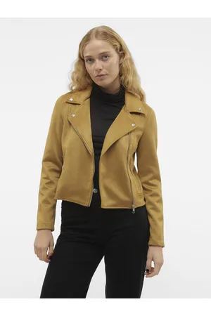 VERO MODA Bunda z imitace kůže