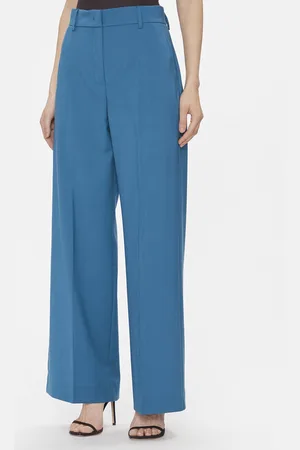 Max Mara Kalhoty z materiálu
