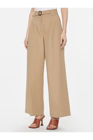 Max Mara Kalhoty z materiálu