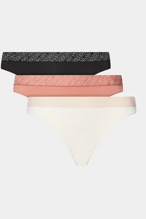 Tommy Hilfiger Sada 3 kusů klasických kalhotek