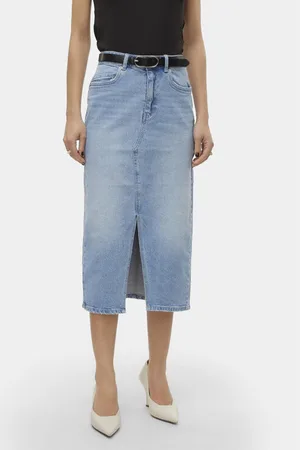 VERO MODA Džínová sukně