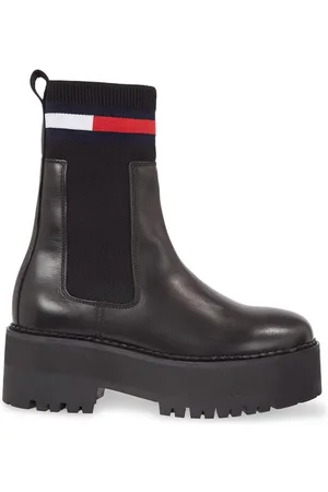 Tommy Hilfiger Kotníková obuv s elastickým prvkem