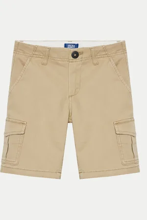 JACK&JONES JUNIOR Šortky z materiálu