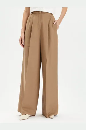 Max Mara Kalhoty z materiálu