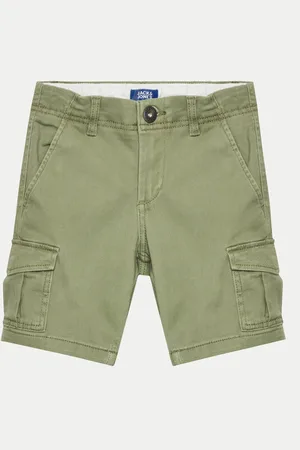 JACK&JONES JUNIOR Šortky z materiálu