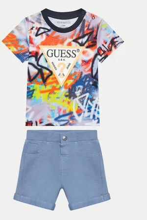 Guess Sada T-shirt a šortky