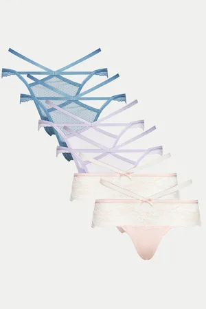 Hunkemöller Set 6 kusů kalhotek typu tanga