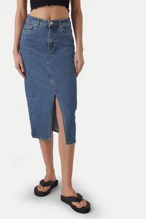 VERO MODA Džínová sukně
