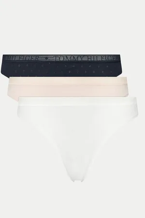 Tommy Hilfiger Sada 3 kusů klasických kalhotek