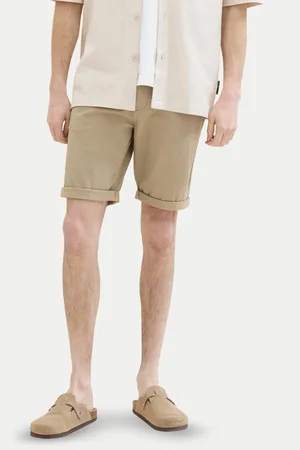 TOM TAILOR Šortky z materiálu