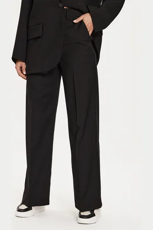 Max Mara Kalhoty z materiálu