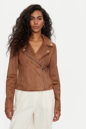 VERO MODA Bunda z imitace kůže
