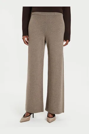 Max Mara Kalhoty z materiálu