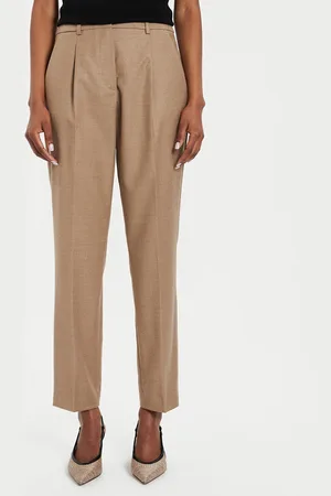 Max Mara Kalhoty z materiálu