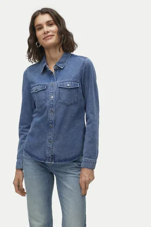 VERO MODA Džínová košile