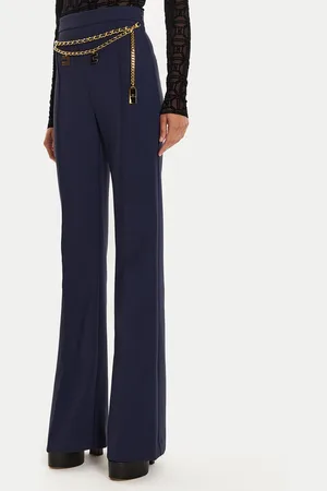 Elisabetta Franchi Kalhoty z materiálu