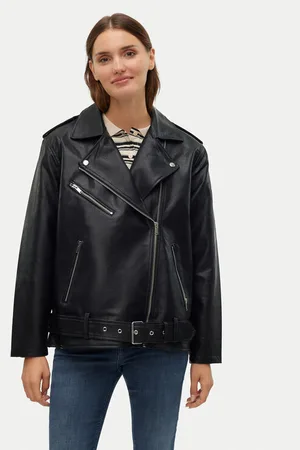 VERO MODA Bunda z imitace kůže