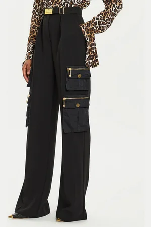 Elisabetta Franchi Kalhoty z materiálu
