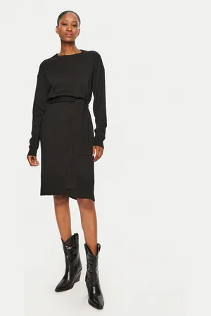 Armani Exchange Úpletové šaty
