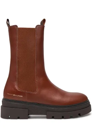 Tommy Hilfiger Kotníková obuv s elastickým prvkem